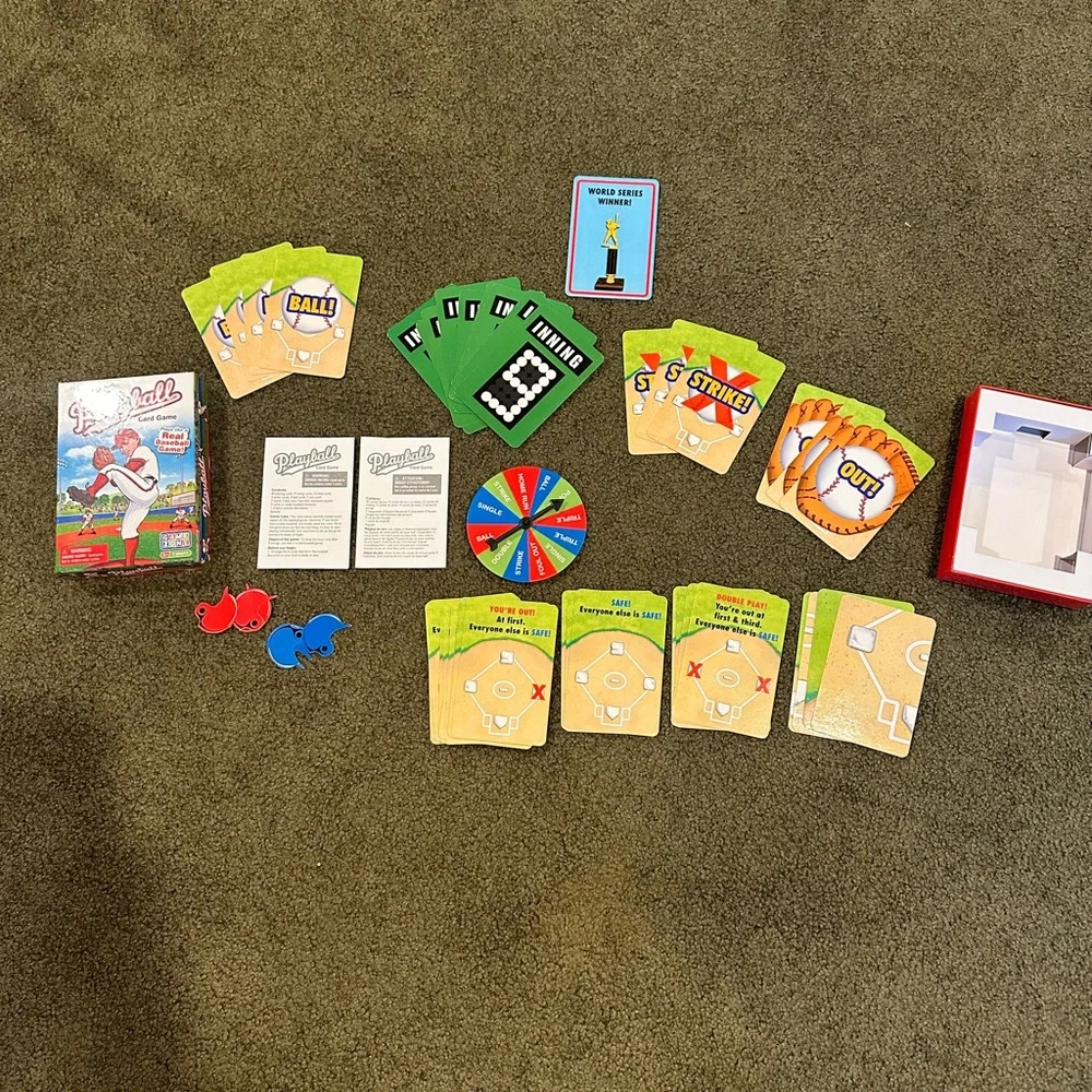 Card Game Playball - Plays Like Baseball